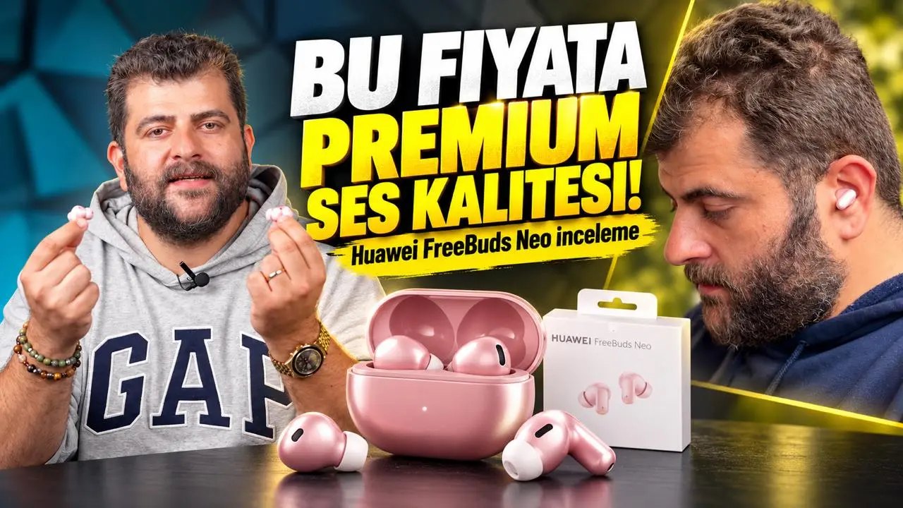 Huawei FreeBuds Neo Türkiye'de Satışa Sunuldu: Fiyatı ve Özellikleri